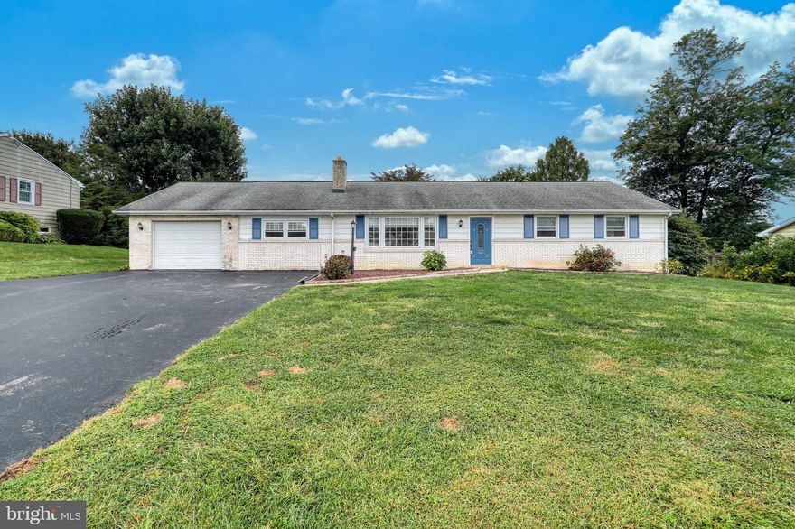 This is the Rancher with the back yard oasis you have been waiting for! One floor living with all of the upgrades where it counts in the kitchen and bathrooms! Plenty of storage, plenty of views, plenty of space inside and out for all of your at home activities! This home boasts a living room, family room / home office, huge sun room, full basement with 1 & 1.5 baths. The over sized, flat back yard backs up to clean and green farm land with a view of the sunsets that will amaze you!  Here are the list of upgrades the seller has done:  Front Walkway July Aug '17 Custom Kitchen and half bath Aug '18 Full Bath Aug '20 Furnace Feb '14 Central Air (full system) Aug '16 Hot Water Heater Nov '17 Fireplace Nov '17 Bedroom Windows May'18 Dining Room flooring and wainscoting Sept '15 Closet systems various '15 Carpeting '17 & '18