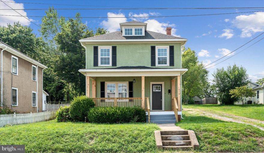 Charming, Fully Renovated Historic Home in the Heart of Charles Town!
Welcome to your dream home! This stunning, fully renovated historic property seamlessly blends classic charm with modern luxury. From the moment you step inside, you'll be captivated by the exquisite craftsmanship and thoughtful upgrades that make this home truly one-of-a-kind.
The elegant main level boasts a spacious primary suite featuring a luxurious new bath with a soaking tub. The expansive, brand-new kitchen is a chef's delight, offering soft-close cabinets and drawers, a large island, and gleaming quartz countertops. The convenience of a stacked washer/dryer on the living level ensures effortless daily living. The main level also includes a gracious dining room and living room with original wood trim, and a half bath.
Up the beautifully refinished hardwood stairs is a comfortable 2nd level with three additional bedrooms and a full bath, plenty of room for everyone. The unfinished attic offers ample potential for future expansion, allowing you to create your own personalized space.
This home has been meticulously updated with respect for it's history.  All-new HVAC, brand new roof, ALL new Energy Efficient windows, new electrical service, plumbing, water heater, and brand-new Energy Efficient appliances, ensure peace of mind and modern convenience. 
Situated on an over-sized lot, this property offers a generous outdoor space perfect for gardening, entertaining, or simply relaxing. The off-street driveway parking adds convenience, while the cellar-style basement provides additional storage or potential workshop space.  Located within walking distance to downtown Charles Town, you'll enjoy easy access to charming shops, the Saturday Farmers Market, and all the amenities this vibrant community has to offer.  Don't miss this rare opportunity to own a piece of history with all the modern comforts you desire. Schedule your private showing today and make this stunning home yours!