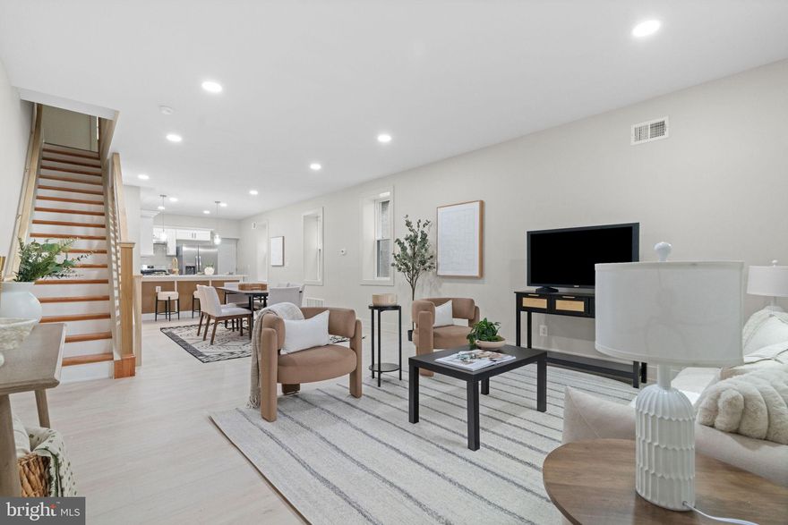 Experience this stunning, fully redesigned 3 bedroom • 2.5 bath Manayunk twin home. Upon arrival, you’ll notice a well-kept block and ample street parking. Step inside to a free-flowing, open-concept main level filled with natural light that seamlessly connects the living, dining, and kitchen areas, plus a stylish half bath. Upstairs features 3 large bedrooms and 2 full bathrooms, highlighted by a primary ensuite with a double sink vanity. A finished basement and fenced-in backyard make the perfect spaces for entertaining friends and family. Could it get any better? It does! This home also includes a new roof, hot water heater, AC, electric, plumbing, windows, flooring, and appliances throughout. And you’re just moments from all the excitement Manayunk has to offer, along with the public transportation options that make commuting a breeze—so make your appointment today before it’s too late!