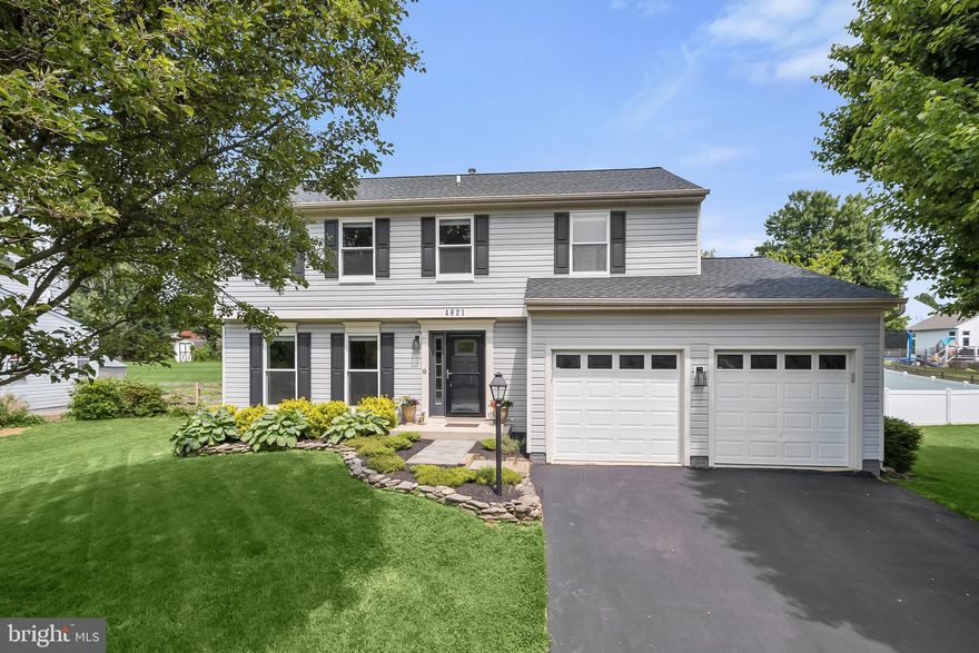 4821 Champlaine Drive is not only stunning but also environmentally conscious, thanks to recent updates that include, solar panels providing clean energy, double hung energy efficient windows throughout, LED recessed lighting, new roof, thoughtfully designed and renovated kitchen, bathrooms, lower level, along with exquisite light fixtures, flooring, paint and much more! One of the standout features of this property is the newly refinished screened porch, where you can savor the outdoors in the shade, ideal for entertaining, or enjoy the expansive fenced backyard, complete with raised garden beds where you can cultivate your own herbs and vegetables; Completely renovated eat-in kitchen equipped with quartz countertops, soft close cabinetry, stainless steel appliances, touch faucet, decorative backsplash, undermount lighting, moveable center island, and a casual dining area with direct access to the screened porch; Family room set off the eat-in kitchen anchored by a fireplace; Bright and spacious living and dining rooms along with a renovated powder room conclude the main level; Ascend to the primary bedroom adorned with a walk-in closet with custom built-ins, and the renovated en-suite full bath outfitted with a marble top vanity, and a walk-in glass enclosed shower; Three additional bedrooms and renovated full bath finish off the upper level; Downstairs you will find the newly finished  family room with a full bath, laundry room, and plenty of storage. Additionally the whole house water filtration system and air humidifier ensues a healthier and more comfortable living environment; Located in the peaceful community of Cambridge Farms, you’ll enjoy the benefits of this wonderful neighborhood with two nearby parks for outdoor fun. Plus, the convenience of being close to major roads means easy access to the amenities without the bustle of Downtown Frederick, and importantly, no city taxes. Local favorites like Jefferson Market, Farmer’s Daughter Bakery, and Hemps Butcher are just a stone’s throw away, plus the Little Red Barn Ice Cream Café, and Watsons are within walking distance.
The Frederick County library bookmobile stops in the neighborhood every other week.  Please note: the tax record total square feet is incorrect.  The correct square footage  is 2516 sq ft.