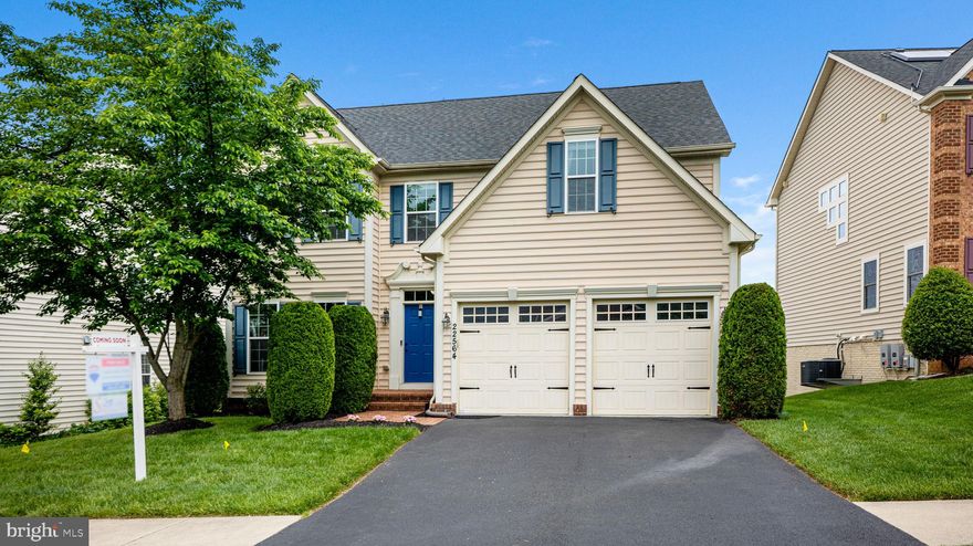 W-O-W. Check out our new price of $850,000. You won't find another traditional home like it anywhere is Clarksburg and in the heart of Clarksburg Village! This lovely 4 bedroom, 2.5 bathroom detached home boasts a timeless traditional floor-plan with modern amenities, making it the perfect blend of elegance and comfort.  As you step inside, you'll be greeted by gleaming hardwood floors that flow throughout the entry level, complementing the classic curved staircase. The main level features a spacious living room, a formal dining room ideal for hosting gatherings, and an inviting eat-in kitchen equipped with gas cooking, granite countertops, an island, breakfast bar, and stainless steel appliances. The kitchen seamlessly connects to the breakfast room and family room, complete with a cozy gas fireplace, creating a warm and inviting atmosphere for everyday living.  Upstairs, you'll find the luxurious primary suite featuring two walk-in closets and an ensuite bath with double vanities, a soaking tub, and a separate stall shower. Three additional bedrooms, another full bath, and a convenient laundry room complete the upper level, offering ample space for family and guests.  The finished lower level is perfect for entertaining, with a spacious rec room that walks out directly to the beautifully landscaped backyard. Enjoy outdoor gatherings on the large back deck overlooking the serene treelined yard, providing the perfect backdrop for relaxation and outdoor activities.  Located in the amenity-rich Clarksburg Village community, residents enjoy access to clubhouses, swimming pools, green spaces, tot lots, walking trails, and ball fields. Plus, the convenient location offers easy access to shopping, restaurants, regional parks, The Prime Outlet Mall, and I-270 for effortless commuting. Don't miss this opportunity to own a truly exceptional home in a sought-after neighborhood!