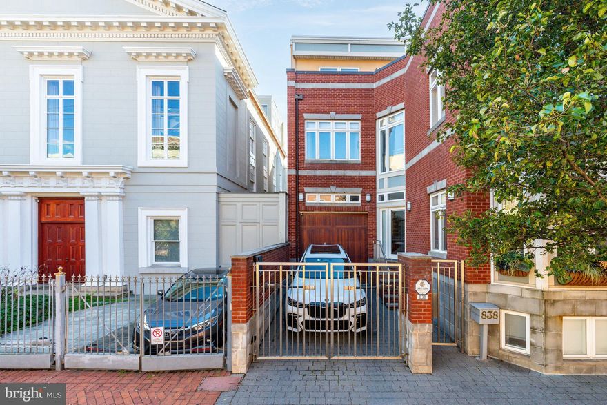 Exquisite Washington Square West Residence
A rare, 29-foot-wide double lot in the heart of Washington Square West sets the stage for this extraordinary nearly 4,200 sq. ft. turn key contemporary residence. With its timeless  brick façade, oversized bay windows, Brazilian hardwood floors throughout, and gated courtyard entry & 2 CAR PARKING , the property offers a commanding  presence . Once inside, meticulous updates and thoughtful design unfold in every direction, creating a home equally suited for gracious entertaining, comfortable family living, and the quiet enjoyment of refined city life on elegant tree lined street .
At the core of the main level, a fully redesigned chef’s kitchen takes center stage. Outfitted with a classic Wolf range and wall ovens, panel-ready Sub-Zero refrigeration, Bosch dishwasher, quartz countertops, and every modern convenience, it is as functional as it is elegant. An expansive island with breakfast bar flows seamlessly into the dining and living areas, creating a natural centerpiece for daily life and a setting where gatherings, both large and small, feel effortless. Wide windows bathe the space in natural light, highlighting the home’s impressive scale and subtle architectural details.
The home’s rare width and ceiling height are felt on every floor, offering generously proportioned rooms and a sense of openness seldom found in city living. Multiple living areas allow for flexibility - whether as formal entertaining , casual family retreats, or creative spaces tailored to the owner’s lifestyle. A full-height elevator provides ease and comfort, connecting every level, from the lower-level in-law/au pair suite to the stunning rooftop terrace with sweeping views of the Philadelphia skyline.
The private quarters are equally remarkable. With five bedrooms and four and a half bathrooms, the residence adapts to every stage of life and style of living. The second floor primary suite serves as a elevated sanctuary , with space for a private sitting area, abundant natural light, a spa-like bath, spacious walk in closet and a private balcony that offers a place of calm and indulgence. An adjacent room off the primary suite and den overlooking the formal living room can serve as a perfect office, informal living room, library, or a convenient nursery and playroom, to name a few. Additional bedrooms provide comfort and privacy for residents and guests alike, while dedicated spaces include an upper-floor laundry room and an abundance of well-appointed closets and storage.
Outdoor living is as thoughtfully designed as the interiors. A gated front courtyard welcomes with elegance and privacy, while the expansive rear patio and rooftop terrace provide opportunities for dining al fresco, quiet reflection, or lively entertaining against the backdrop of city lights.
Every detail of this residence reflects a balance of history and modernity, permanence and comfort. The timeless architecture grounds the home in tradition, while careful updates ensure it meets the demands of contemporary living. Its scale, width, and flexibility allow it to function beautifully for both intimate daily life and grander occasions. The property is complete with the convenience of a gated driveway, oversized attached garage with EV charger, and an additional private staircase to the lower-level in-law suite. Perfectly located within the sought-after McCall School catchment and just seconds from the finest dining, shopping, and cultural experiences of Washington Square West , this home embodies the essence of Philadelphia living at its most distinguished. OPEN HOUSE SUNDAY 10/19 AT 1-3PM CALL LISTING AGENT FOR ACCESS