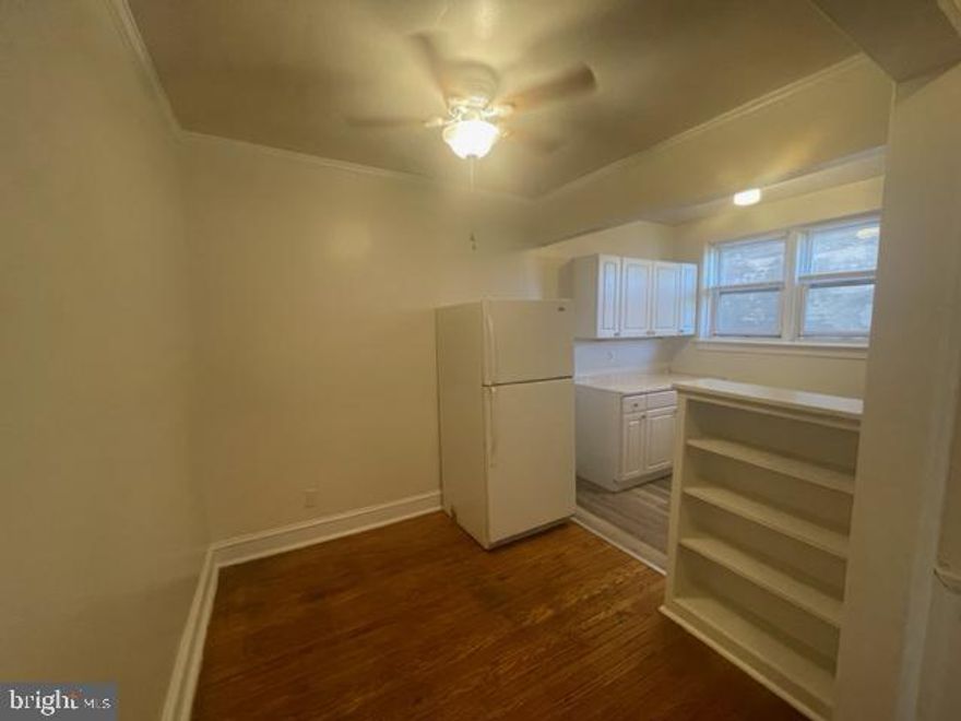 Immaculate 1 bedroom in a secure historical building, The Darrah. Hardwood floors in the kitchen, dining area, and living room. New carpeting in the living room and bedroom. The kitchen is newly renovated and upgraded. It is equipped with a fridge, gas stove, and extra workstation. Built-in shelving in the dining area. Washer and dryer in the building. Cats are welcome, no dogs. Water and heat are included. Tenant pays electric and gas for cooking. Public transportation is easily accessible.