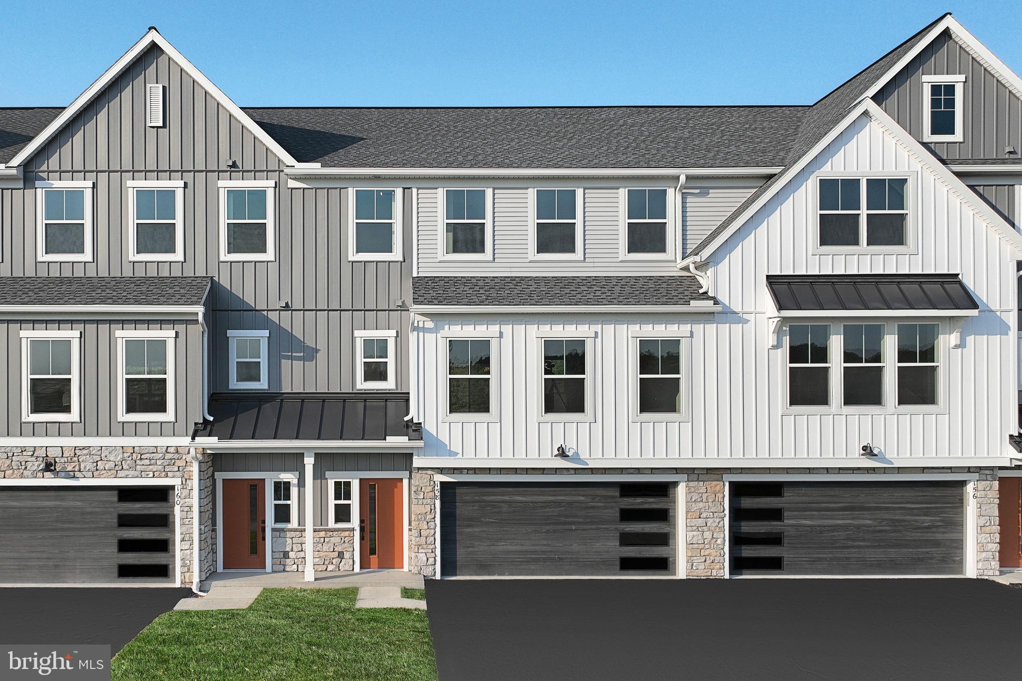 This 3-story townhome includes a 2-car garage and a basement on the lower level. The main level is open and spacious with a sunny living room to the front of the home. The kitchen features attractive cabinetry, quartz countertops with a tile backsplash, and stainless-steel appliances. Adjacent to the kitchen is the dining room with access to the rear patio and a flex room that can be used as a study, living room, or other versatile space. The 2nd floor boasts 3 bedrooms, 2 full bathrooms, and a laundry room. The owner’s suite includes a private bathroom and an expansive closet.