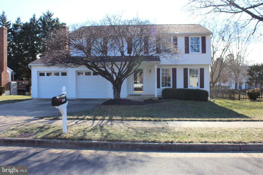 Beautiful, well maintained, move in ready single family home located in Fairfax County.  Featuring 4 bedrooms, 2 1/2 baths and 2 car garage. Main level features an open floor plan with hardwood floors. Updated kitchen with  stainless steel appliances, tiled back splash, and corian countertops that lead to the family room with a wood fireplace.  New Trex deck with patio leading to huge fenced in backyard. Upper level features 4 bedrooms with 2 updated baths. Fresh neutral color paint throughout. The basement has the laundry room, exercise room and storage area. Membership to the Pinecrest Community Center is included. The following have been replaced HVAC 2017, Roof 2015, Doors and Windows 2014, Garage Doors & Openers 2012. Great schools and location. Close to major highways. Don't let this one slip on by. Show by appointment only. Need one hour notice.