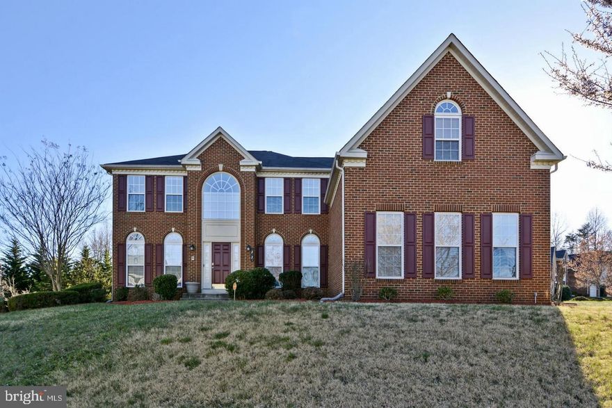 Gorgeous former model home! Almost 6,000 sqft of beauty. The most significant home in the community. Only home with a 3-car garage in the community. Gourmet kitchen with granite w/upgraded glass insert cabinets, stainless steel appliances/view of Family Room. Library/Office w/french doors. Finished walk-out level basement w/fireplace great for entertaining! Best value in Brandywine or Clinton.

The occupant is in the process of parking, so please excuse the boxes.