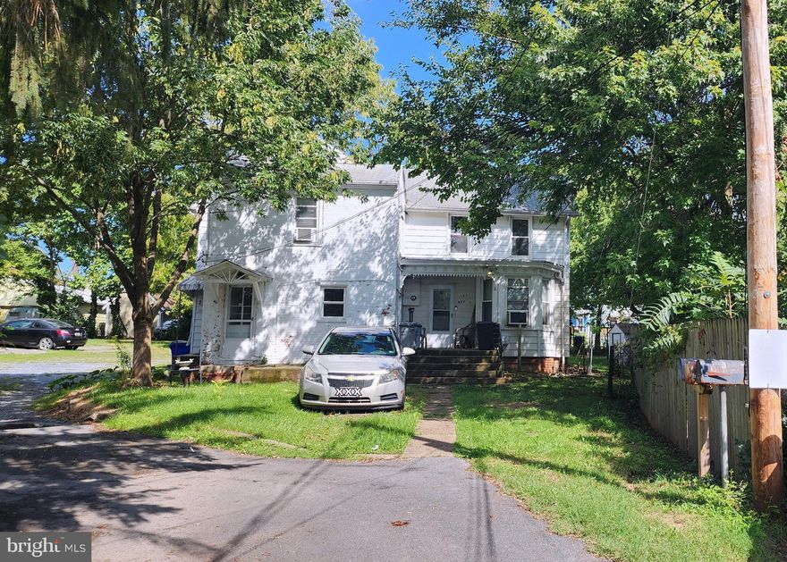 A fantastic opportunity for an investor! Multi-Family/Triplex home with 3 separate units located on .59 acres on East 6th Street in Frederick, Maryland.  Each unit is two levels and includes its own washer and dryer.  **Unit ONE washer/dryer does not convey as it is tenant owned**  There is a garage with 8 bays that could potentially generate additional rental income.
Please note that this property is in the Historic District of Frederick City.  Potential for building townhomes on this large lot.  
The driveway to this property is between homes 125 and 129 E 6th Street.  There is no place on the street to place a For Sale sign.
Showings will start on Monday, October 2nd.  All appointments are to be made through the listing or co-listing agent.   *** Please give the tenants 24-hour notice.  Showings will be Monday, Wednesday, and Friday after 5 p.m. and between 9 a.m. and 7 p.m. on Saturday and Sunday. ***  The Listing Agent or a representative of the Estate must attend all showing appointments.
The multi-family home is being sold as part of an Estate and is being sold strictly AS-IS.
Settlement to be in Frederick County, Maryland.  The Seller would prefer to use RGS Title, LLC. located at 5301 Buckeystown Pike, Suite 200, Frederick, Maryland.
