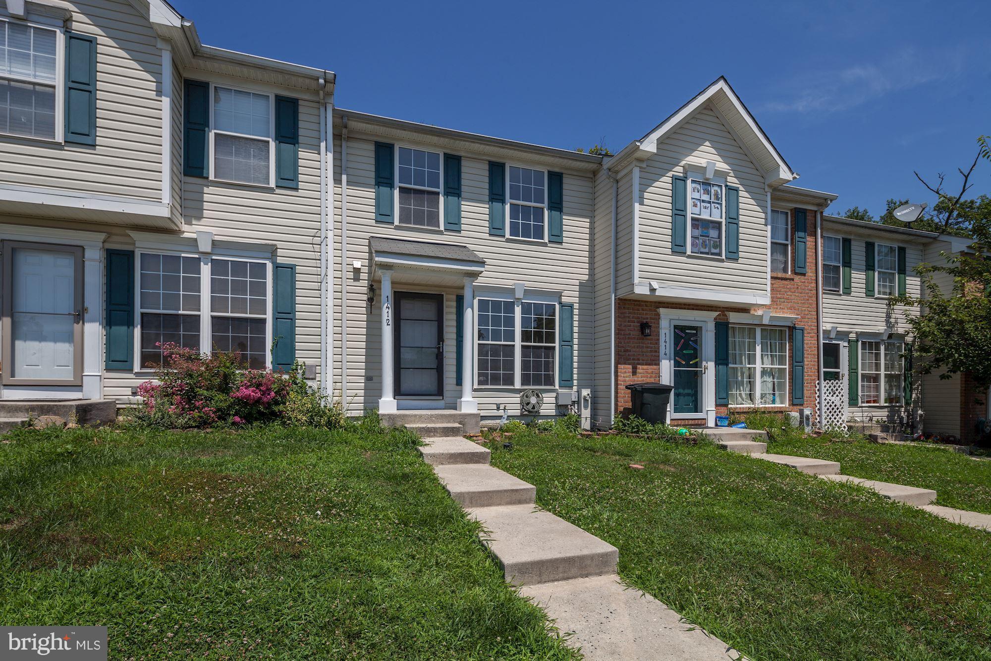 Welcome Home to this conveniently located 3 bed, 2 full bath, 1 1/2 townhome! Hardwood floors throughout, master bedroom with full bath, eat in kitchen, fully finished basement, freshly painted throughout, move right in. Why rent when you can own? Hurry! Won't last long at this great price! Make an offer today.