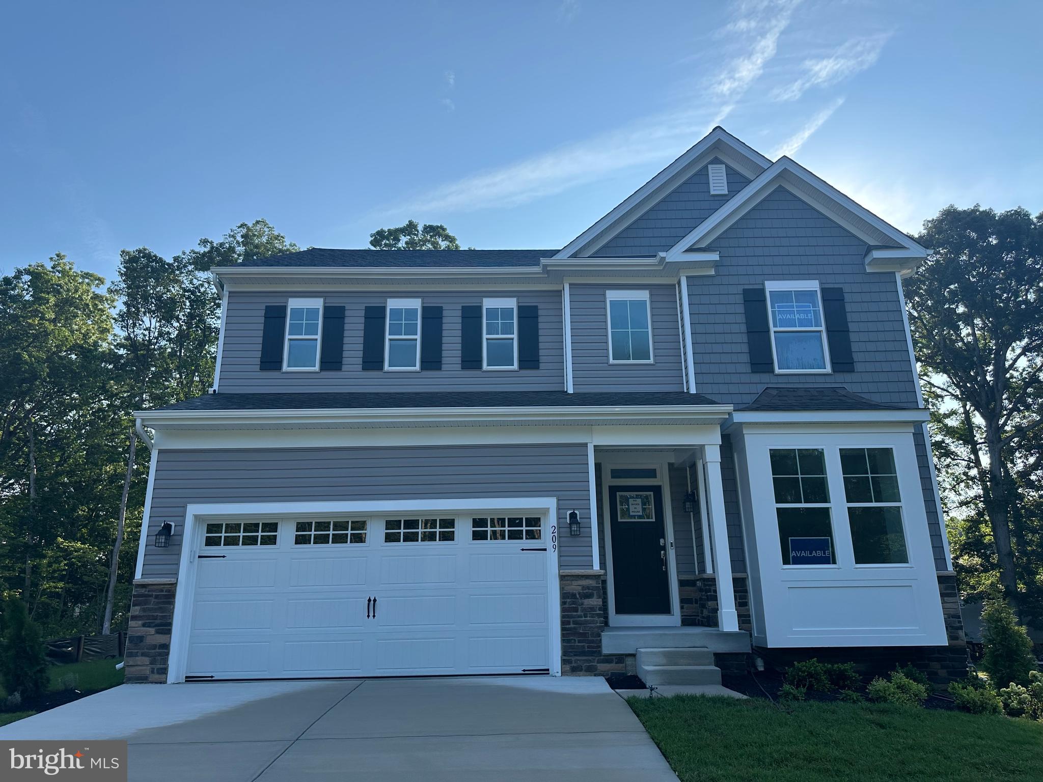 QUICK MOVE IN!!!
MOVE IN FOR $0 -WITH PREFERRED LENDER AND TITLE. See Justin for more details. Certain Restrictions apply.
SELLING OFFSITE AT OUR VISTA RESERVE LOCATION IN WHITE MARSH
THE ELIZABETH - Stunning 4 bedroom 2.5 bath single family home on a quiet cul de sac. Open and Innovative with space in all the right places. Gorgeous 2 story foyer opening to a flexible choice room. the fully equipped kitchen adjoins the spacious great room. A walk in pantry and drop zone accent the main level. A light filled sun room adds even more entertaining and living space. The bedroom level boasts 4 spacious bedrooms , 2 full baths and a spacious laundry room The Owner's suite is large with 2 closets and an exquisite private bath. A full, unfinished basement w/ 3 piece plumbing rough in is perfect for future expansion and storage.
Selling Off-Site at our Vista Reserve Location: 5941 Monk Ave, White Marsh, MD