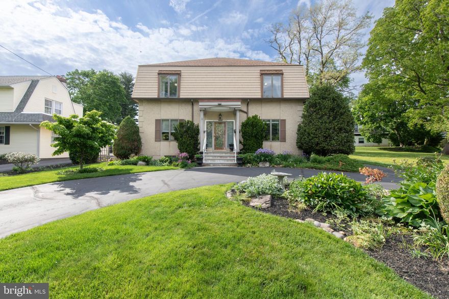 * OPEN HOUSE SATURDAY 5/16    1-3PM* Welcome to this spacious 4-bedroom, 2 full and 1 half bath home offering a wonderful combination of character, functionality, and entertaining space throughout! Built and lovingly maintained by the original owners, this home reflects years of pride in ownership.  The first floor features a formal living room, formal dining room, convenient half bath, and a cozy family room complete with a gas fireplace. The laundry room is located just off the kitchen, which offers beautiful finishes and includes a brand new gas stove, while the remaining appliances are all less than 5 years old.

Upstairs, the generously sized bedrooms provide comfortable living space, including a bright and airy primary bedroom filled with natural light from an enclosed overhang addition featuring extra windows. The attic offers abundant storage and excellent potential to be finished into additional space.

The finished basement is truly one-of-a-kind and ideal for entertaining, featuring a pool table (included), second kitchen, wet bar, workshop room, and pantry area previously used for homemade wine and prosciutto preparation. Outside, enjoy your own backyard retreat with a pool featuring a newer heater (1 year old) and pool vacuum cleaner (approximately 2-3 years old). The pool liner and pool cover will both be replaced prior to closing, and all pool equipment will remain with the home.

Additional updates include high-efficiency AC units installed in 2020 and 2022, a heating system replaced in 2019, and a driveway that has been consistently resealed every 2-3 years. While the bathrooms offer an opportunity for cosmetic updating, the home has been lovingly maintained and provides exceptional space, storage, and potential throughout. As an added touch of history and charm, the sink bowl in the first-floor powder room once belonged to actress Grace Kelly.

Perfectly positioned across the street from Jefferson Abington Hospital and near Route 611 and the PA Turnpike, this location provides both convenience and accessibility for commuting and everyday living. Check out the video of the house tour!!