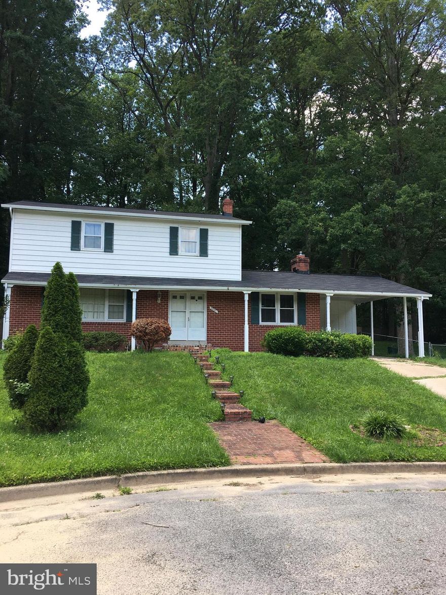 SOLD "AS IS" Cash / Investor Buyers Only. Will not go VA, FHA, or CONV  - Home priced well below market  value and price reflects needs for improvements / repairs. Home does have a New ROOF / HVAC System / and Water Heater. Original Finished in-place hardwoods in good condition - Private Cul-De-Sac LOT - Access to WEST Laurel Swim Club and Rocky Gorge Animal Hospital - Access to WEST Laurel Civic Association. If you know the area, then you know West Laurel. Traditional COLONIAL Homes Selling well above Listed Price!! All Showings Scheduled Online. Seller Request use of LAKESIDE Title, Attorney Greg Reynolds in Columbia for closing - Incentives to Buyer.