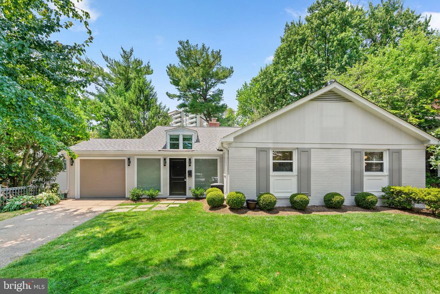 —The Home—
This fully renovated 4 bedroom, 3 full bathroom split level single-family home is in Chevy Chase, Maryland. On the main floor, you will find a chef's kitchen with stainless appliances, tons of cabinet and counter space, built-in seating for a dining area, and a living room with vaulted ceilings. The lower levels feature a bedroom, full bathroom, family room with fireplace, recreation room, office, and storage. Upstairs is the primary bedroom with an en-suite bathroom, and in the hallway, there is a 3rd full bathroom and 2 additional well-sized bedrooms. Outside is a driveway, an attached one-car garage, and the backyard has a beautiful slate patio and well-landscaped fenced yard.

—Somerset Community Amenities—
Residents of Somerset can enjoy The Somerset Pool, open to all residents, the community tennis and basketball courts, ball fields, and 23 acres of parkland.

—The Somerset Location and Neighborhood—
Somerset is a charming and highly sought-after neighborhood in Chevy Chase, Maryland. Situated in Montgomery County, just northwest of Washington, D.C., Somerset is known for its picturesque tree-lined streets, beautiful homes, and strong community. One of the notable features of Somerset is its commitment to maintaining a small-town atmosphere within proximity to the bustling city. The community is centered around the Somerset Town Hall, which serves as a gathering place for residents and hosts various social events throughout the year. Somerset offers convenient access to multiple amenities. The neighborhood is within walking distance of Friendship Heights, a nearby commercial area that features a variety of shops and restaurants, and a Metro station. Somerset is also steps from the Capital Crescent Trail, which leads to downtown Bethesda or Georgetown. For outdoor enthusiasts, Somerset is surrounded by several parks and green spaces. including Trail Park, Willard Avenue Neighborhood Park, and Norwood Local Park. Nearby Rock Creek Park offers opportunities for hiking, biking, picnicking, and exploring nature trails.

—Lease Terms—
*60 application fee required per person over the age of 18
*1-month security deposit required
*Min 12-month lease
*Tenant responsible for water, electric, and gas
*Tenant is responsible for cable and internet
*Pets are not accepted
*Tenant is responsible for lawn care, landscaping, and gutter cleaning