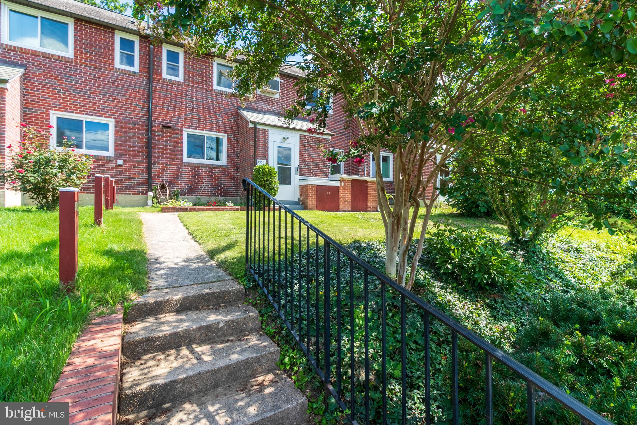Lovely brick home located near Roosevelt center. Home features a large addition with a full remodeled bath on the first floor that could be used as a 3rd. bedroom or family room. . Both kitchen and bath rooms have recently been upgraded. New roof and siding have been added to the addition . New floors on the first level with hardwood floors upstairs. This home has had to many upgrades to list.
The garden side is a park like setting with mature trees and open space. The Roosevelt Center is just across the road. Should be ready for showing the first week of September. Waiting for the porch to dry.
This is a co-op unit