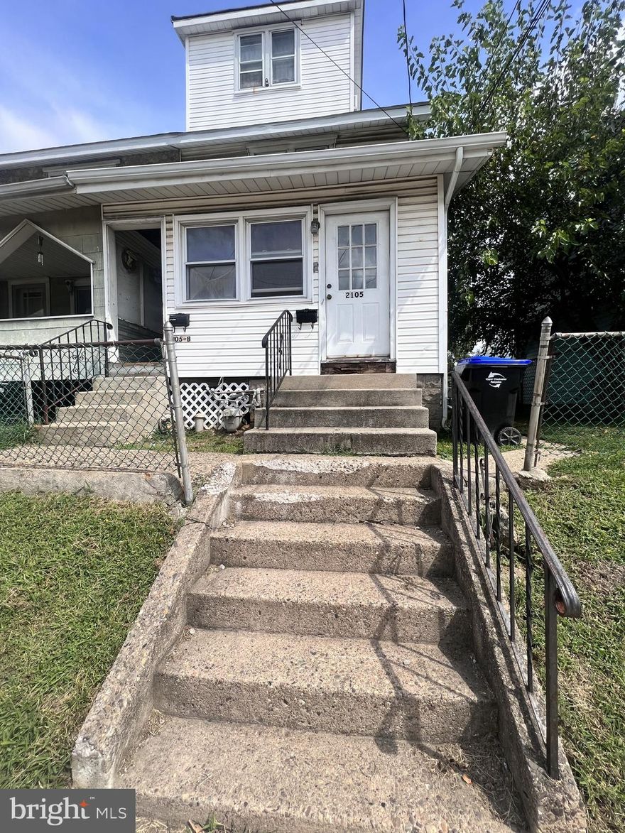 Nestled in a well-established neighborhood, this property exudes potential and exceptional value. This duplex does require some finishing touches its solid bones and prime location make it a standout investment. Each unit boasts spacious living areas and ample natural light.  The duplex presents a unique opportunity for a first time Buyer looking for an income producing property with long term Tenants. Motivated Seller. AS IS. 

First Floor Unit is 2 Bedroom , 1 Bath and will be delivered empty - Owner Occupied
          - The owner pays roughly $50.00 a month for the water bill and roughly $65.00 every 6 months for sewer bill.

Second Floor Unit is 3 Bedroom , 2 Bath and Tenant occupied until August 2024
         -Tenants pay $810 + gas & electric,  also handle all landscaping.