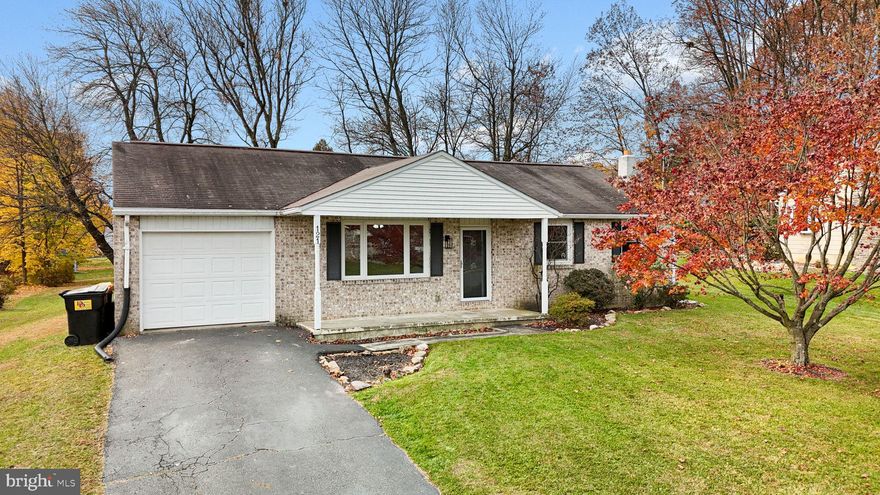 **1 YEAR HOME WARRANTY to be paid for by seller at settlement ** . Welcome to 121 North 9th Street! This 3 bedroom, 1.5 bathroom, 1 car garage, ranch style home, with a fully finished basement in the desirable Bally Boro and Boyertown School District is a must see! As you approach the home you notice the well-appointed brick exterior and abundance of parking. Entering the home, you are welcomed by an abundance of natural light streaming in through the bay window and a spacious living room, which is perfect for hosting any holiday or watching the Sunday game. Proceeding to the eat-in kitchen, you are find a large peninsula as well as enough cabinet and countertop space to make preparing any meal a breeze. The eat-in kitchen-dining room also provides access to the paver back patio and backyard through a slider door. The main floor also features a full bathroom in the hallway, and three spacious bedrooms. The main bedroom also has a powder room for your convenience. Descending to the fully finished basement, you find a space that provides options - a second living room, more entertaining space, play room, office, flex, room - the options are endless! Additional features include: Flat back yard with small stream in the rear, off street parking, newer water softener, a convenient commute to Allentown, Reading, or Pottstown; 2 minutes from Route 100, and 20 minutes from 422. With countless additional features, do not let this home get away and schedule a showing today!