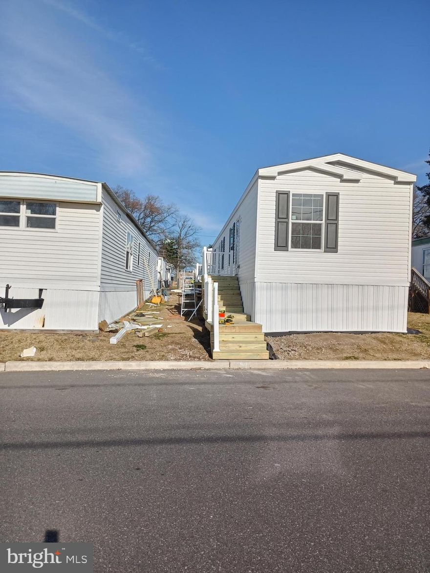 Come see the latest and greatest of the homes to be delivered to Cherry Hill Mobile Home  Park!  This handsomely appointed 14' x60' That gives you 840 square feet of beautiful living space my friend!!  
2 bedrooms  1.5 baths  a complete stainless steel appliance package  in the kitchen including  the latest version of the stainless steel farmhouse sink.  the living room and both bedrooms are carpeted, while the kitchen dining area and baths feature vinyl tile.  the main bath features a walk-in shower  with glass barn doors so you won't have to deal with those old shower curtains any more but will make you think you are showering in luxury... offering you the choice of an over-sized rain shower head or the hand held shower  to be sure the soap is totally  down the drain before you step out of the shower!  The generous room sizes are sure to please from the front door to the ends of the unit. There are built-ins at the dining area of the kitchen that conveniently serve for your everyday meals for convenience with table setting .  The unit is pre-wired by the manufacturer for the internet company of your choice to just make their connection at the exterior and you I'll be ready to hook up your smart TV and watch your favorite movie or sports chanel,  There is a lot rent of $900/month which includes your taxes, sewer, water, CCMUA, and trash and recycling Applicants need to have a  minimum monthly income of 3 times the lot rent  and a debt load of less than 40% of their gross monthly income to qualify for buying in the park..BONUS TO THE BUYER OF THIS UNIT IF PURCHASED BEFORE/BY February 28, 2026 - CHRRY HILL MOBILE HOME PARK WILL SUPPLY THE BUYER WITH A COUPON  FOR A WASHER AND ELECTRIC DRYER UP TO $1400-$1500 +$500 FOR THE  MANUFACTURES NSTALLATION & INSURANCE POLICY !!THI S A BONUS PACKAGE WORTH $2000.!!
Pets  are allowed but one per unit and there are breed and weight restrictionsas well as no exotic animals as per the ADA regulations.