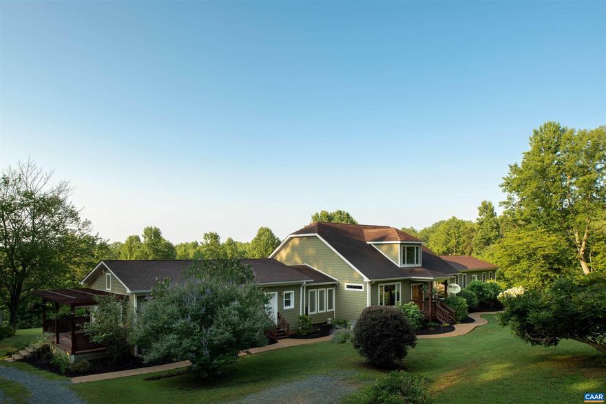 Bed and Breakfast for sale. Turnkey, profitable. Newly constructed in the craftsman style, Arcady is currently being run as a viable turnkey Bed & Breakfast in the Monticello Appellation Wine Region of Central Virginia, named 2023?s Wine Region of the Year by Wine Enthusiast magazine. Bordering World Heritage Site Thomas Jefferson?s Monticello, Arcady is set on 14 peaceful acres and is the only B&B in Charlottesville on a working vineyard. The property is equally well suited to become a private residence and is just 6.5 miles from downtown Charlottesville. Each spacious bedroom/guest room has an ensuite bathroom with heated towel racks and heated tile floors. The building is ideally situated and provides southern exposure along the back where vineyard views of the private wooded acreage can be enjoyed from newly constructed decks.  Member of Select Registry portfolio of Distinct Properties in North America. Sellers are retiring.