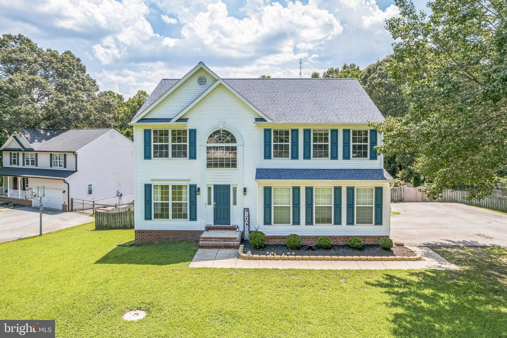 Fantastic 3 finished level home in Huntingtown with a POOL!!! This is a must see home in a highly desirable location! The home is in excellent condition and checks all the boxes. The exterior is awesome with a long driveway leading up to a large parking area and 2 car attached garage. The backyard is completely fenced in with a heated pool!! Massive deck and flat yard area which is hard to find in this area. The main level inside is perfect with separate office, formal dining, huge kitchen with breakfast nook area and large family room. The upper level is wonderful with 4 bedrooms and 2 full bathrooms. The owners suite is huge with plenty of closet space and perfect private bathroom with double bowl vanity, separate shower and bathtub, ceramic tile and high end finishes. The basement is finished with large rec room area and storage room. The basement is at walk out level to the backyard.