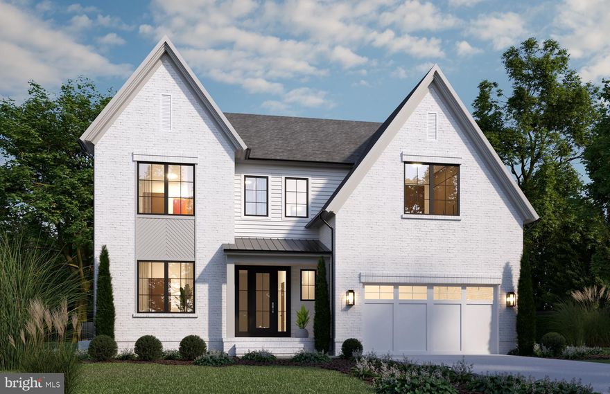 Cherry Hill Custom Homes presents this beautiful new home to-be-built in a super-convenient North Arlington location. This home features seven bedrooms, seven full bathrooms, and two powder rooms with 5,672 square feet of finished living space over four levels. The main level includes 10ft ceilings, gorgeous wide-plank engineered white oak wood floors, a beautiful gourmet kitchen with rear prep kitchen and frame-less custom cabinetry, a great room with gas fireplace with tile surround, a screened porch and deck, a main level guest suite that can be used as bedroom or office, and a spacious mudroom with built-in cubbies. The upper level is highlighted by a luxurious primary suite with dual walk-in closets with built-ins, a spa-like bathroom with heated floors, double vanities, stand-alone soaking tub, and heavy glass enclosed shower. The third level loft offers an additional 590 finished square feet of living space with an en-suite bedroom, an open common area, and a roof deck. The walk-up lower level includes a recreation room with walk-behind wet bar, an exercise room with rubber flooring, an additional bedroom with full bathroom, a separate powder room, and a finished storage area. Convenient to Lee-Harrison Shopping Center, Chestnut Hills Park, Washington Golf, Knights of Columbus Pool, and much more. Discovery ES/ Williamsburg MS/ Yorktown HS. Delivery March 2026. Still time to choose finishes. Photos are from a similar house recently built by Cherry Hill Custom Homes.