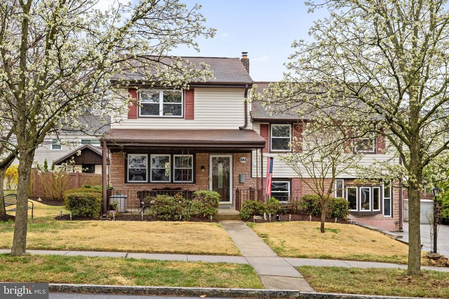 Welcome to this exceptional brick-front single-family home located in the highly sought-after Radnor Township, right in the heart of Philadelphia’s prestigious “Main Line.” This beautifully updated and expanded 5-bedroom, 3-full-bath residence offers four finished levels of refined living space, combining timeless character with modern amenities, all just minutes from Villanova University, top-rated schools, and premium Main Line shopping and dining.
Set on a quiet, tree-lined street, this home immediately captivates with classic curb appeal and thoughtful craftsmanship throughout. Step inside to discover gleaming wood flooring, elegant crown molding, and custom built-in shelving that add warmth and sophistication to each living space.
The main level is ideal for both everyday living and gracious entertaining. The spacious living room flows seamlessly into a formal dining room, perfect for gatherings and holiday dinners. At the heart of the home is a gourmet kitchen designed to impress any culinary enthusiast. It features a stainless steel gas range with professional exhaust hood and a convenient pot filler, a built-in wall oven and microwave, rich high-end granite countertops, and a custom hutch bar for entertaining or additional storage.
Upstairs on the second level, you’ll find three generously sized bedrooms, including a beautiful primary suite with a private en-suite bathroom with a stall shower. A stylish full hall bathroom with a tub/shower combination and sleek mitered glass door serves the remaining bedrooms. A dedicated laundry room with built-in cabinetry and a folding station adds to the convenience of daily living.
The third floor features two expansive bedrooms, one of which includes a walk-in closet—ideal for guests or extended family. With five true bedrooms and generous closet space throughout, this home offers flexibility and comfort for any lifestyle.
Above, two attics provide abundant storage opportunities. One is a traditional attic, and the other is a coveted walk-up attic—perfect for seasonal storage, a hobby space, or potential future expansion.
The fully finished lower level adds even more functional space with a massive family room featuring brand-new carpeting, ideal for movie nights, a playroom, or entertaining. This level also includes a full bathroom with a shower and a well-organized mudroom and a massive pantry serving the kitchen.
Step outside into a private, fully fenced backyard oasis. Enjoy warm-weather entertaining on the expansive Trex deck and adjacent patio, while a tranquil koi pond adds a touch of serenity to the landscaped setting. The custom wood-style high-end PVC fencing offers privacy and elegance, and the standout feature—a unique oversized shed designed with inspiration from a classic railroad train car—adds charm and generous outdoor storage.
Every detail of this home has been carefully curated for modern living while preserving the elegance and prestige associated with the Main Line. Whether you’re hosting friends, working from home, or simply enjoying a quiet evening, this home provides space, comfort, and a premium location that’s hard to match.
Don't miss the opportunity to own this extraordinary home in one of Pennsylvania’s most desirable communities. Showings begin Thursday, April 10, 2025. Schedule your private tour today—this home will not last long!