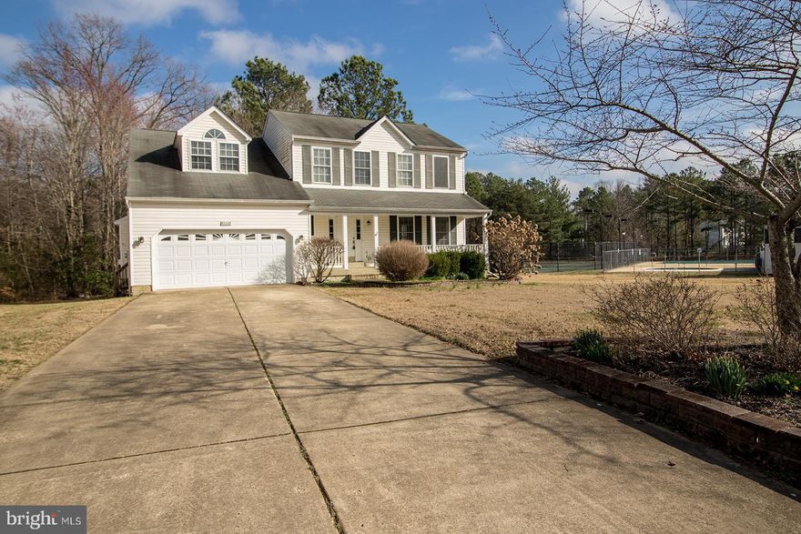 Beautiful Colonial home in Hickory Hills, conveniently located to NAS Pax, shopping, restaurants and entertainment. Main level features a large family room, formal dining room and living room centered around your kitchen. Second level has 4 bedrooms, a large primary suite and updated bathroom. Fully finished basement with flex room, office space and more!
Neighborhood amenities include a community pool, clubhouse, playground and walking paths.