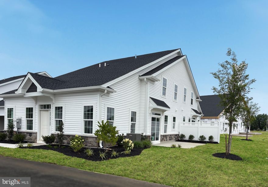 QUICK DELIVERY! Welcome to the Manchester Spec home!  The Villas at Greenbrook a 55+ community! Be in your new home for the Holidays!  This thoughtful 2 Bed, 2.5 Bath, with a Den and a 1-car garage Carriage  home features main living at its finest. Loaded with upgrades!  Beautiful open concept with tons of natural light  includes living room & dining area with gas fireplace, which flows seamlessly into the large kitchen with island  & quartz countertops, upgraded tile backsplash & KitchenAid appliances. The Den is perfect for an office flooded with natural light.   Enjoy Summer bbq's on your spacious patio!  This home is perfect for family get togethers and entertaining. The Primary Suite has a large walk-in closet, and beautiful ensuite bathroom with double vanity &  walk-in shower w/frameless shower door & beautiful 12 x 24 tiles.   The laundry area is also conveniently located on the first floor.   
Head upstairs where you will find  1 bedroom and a full bath, perfect for guests or just creating your own space.  There is also a storage/utility room on the 2nd floor .  The Manchester is 1,851 sq. ft.    Enjoy get togethers at the clubhouse & Summer's at the pool.  

INTERIOR PHOTOS ARE OF ANOTHER HOME AND NOT THIS PARTICULAR HOME.

Subject to errors, omissions and changes without notice.