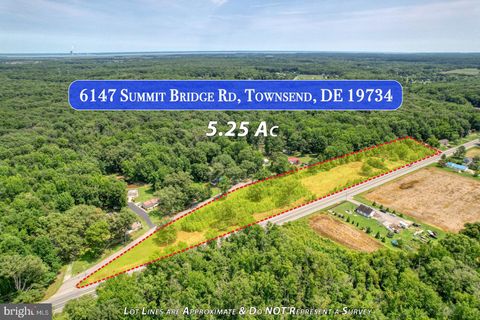 Vacant Land For Sale - 6147 Summit Bridge Road<br/> TOWNSEND, DE 19734