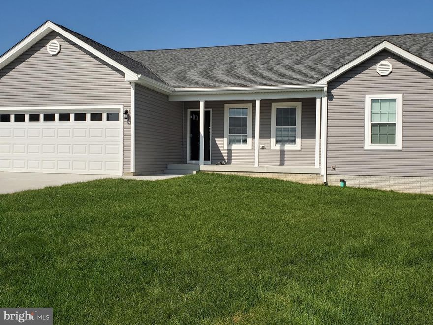 NEW HOME! FOR RENT!  Located in the Prentiss Point Single Family Community within the city of Martinsburg, this BRAND NEW townhome offers 1-level living, and a large unfinished basement.  3 BR/ 2 Full, with 2 car garage with EV charging station within. Laminate LVP flooring throughout the main level.  36" doorways throughout the home.  Upgraded kitchen with eat-in dining,  island, upgraded cabinets, pantry, and stainless steel appliances.  The master bedroom features a private bath with a large walking shower.  Two additional bedrooms, a full hall bath, and laundry on the bedroom level just outside the bedroom doors!  Excellent location with easy access to routes 340, 11, and 81.  Close to shopping and restaurants. Brand new washer and dryer included.  Applicant(s) must complete an application that will include credit, criminal, and eviction background checks.  Pets are allowed with restrictions.  No Smoking. Security deposit and first full-month rent due upon lease signing.