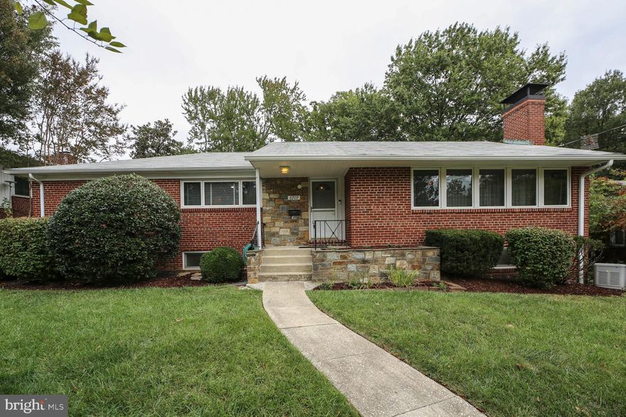 You'll be surprised at the space in this home--a total of six bedrooms plus a den /sunroom and a recently renovated full basement.  Gorgeous, newly refinished oak floors run throughout the sunny main level, which includes four of the bedrooms and the light-filled sunroom which overlooks the flat backyard and big patio.   A large dining "L" opens off the living room.   Downstairs, you’ll find two more bedrooms, the third full bath, and a huge, inviting recreation room with side walk-out access to the yard.  The heating /cooling system is newer and very efficient.  The house has the feel of long term good care.

University Park is a highly sought-after neighborhood known for its well-maintained, visually appealing homes and strong sense of community. The town blends a quiet, small-town feel with easy access to public transportation, shopping, dining, and entertainment. The active civic association hosts the annual 4th of July parade, chili cook-offs, outdoor movies, and other popular events. University Park Elementary is one of the county’s top-rated schools. Nearby are the University of Maryland, Hyattsville Crossing and College Park Metro stations, a MARC Train stop, Whole Foods, Trader Joe’s, the Hyattsville Arts District, the Hyattsville Library, coffee shops, gyms, and a network of trails for biking and walking.

Don’t miss the opportunity to make this bright and sunny brick home in the heart of University Park your forever home. Schedule a visit today!