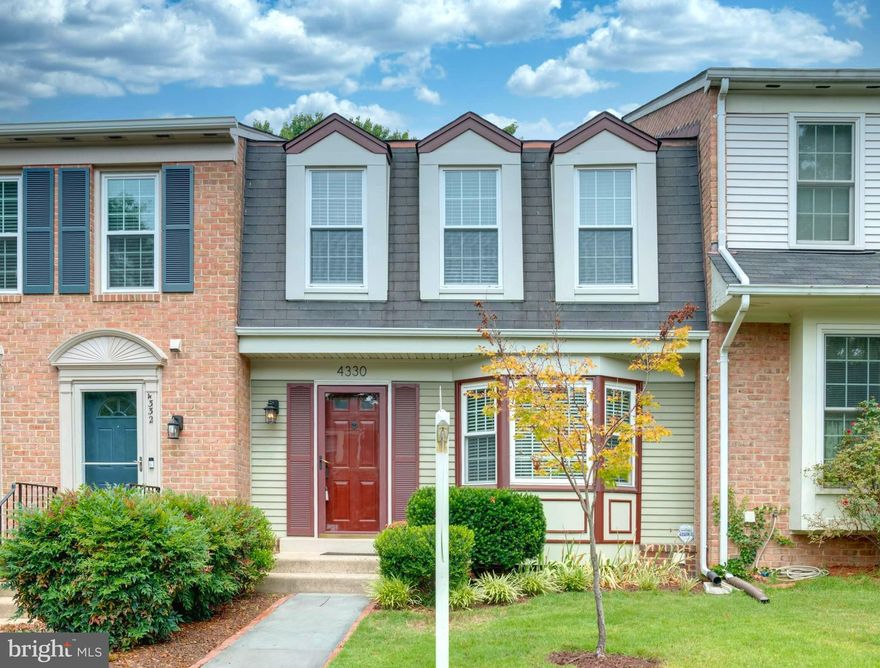 Welcome home to this gorgeous 3 Bedroom/3.5 bath, three level Town Home in Alexandria! The home is perfectly situated with the back yard opening up to views of the trees in nearby Loftridge Park and a spacious green. Enjoy a bright and updated eat-in kitchen with bay window featuring built in seating with storage, Quartz counters, full height cabinetry with customized shelving, and a pantry. The kitchen flows into the formal dining room space which opens to the living room and makes for great entertaining. The master bedroom and updated en suite are located on the upper level along with 2 additional bedrooms and another updated full bath. Beautiful Brazilian cherry hardwood floors grace the floors in the bedrooms and the main level.  The fully finished lower level is complete with recreation room/living area which provides access to the backyard and boasts another full bathroom. The separate laundry room and additional storage closet are added bonuses to this fantastic floor plan. Convenient to Arlington, Old Town Alexandria, downtown D.C., Mount Vernon, and more. Act now to secure this perfectly located Town Home in a peaceful neighborhood. Book your appointment today!