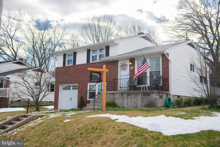 Lovingly Maintained Split Level with Updated Kitchen/Stainless Steel Appliances, Refinished Hardwood Floors, Updated Water Heater (2014), New Garage Door & Concrete Driveway (2015), Lower Level Family Room, Rear Deck, Play House & Shed.  Sellers are also including 1 year Home Warranty.  Exterior is low maintenance - Brick & Siding.  Don't hesitate on this Beauty - Move In Condition!