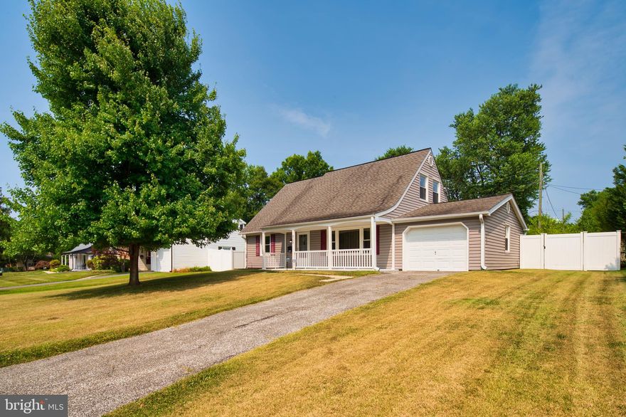 BECAUSE OFHIGH ACTIVITY, OFFERS DUE BY 5PM, FRI, 6/23/23.
Wonderfully maintained four-bedroom, two-bath Cape Cod in the heart of Bowie.  Move-in condition.  Exterior of the home features vinyl siding, replacement windows and oversized gutters. Laminate flooring, ceramic tile, newer carpet and neutral paint grace the interior.   Plus, the kitchen offers a new refrigerator and microwave, updated and extra cabinetry, plus a pantry.  You'll notice the living room has recessed lighting with remote-controlled dimmers.  Other improvements include updated bathrooms, newer air conditioner compressor, washer & dryer, water heater and sliding glass door. Privacy fenced backyard, huge storage shed and patio complement the large, flat, manicured backyard. You'll appreciate the whole-house generator, updated service entrance cable and electrical panel (200 amps).  Close to major arteries, shopping, schools, library, performing arts center and houses of worship.  All of this, plus a one-year HSA home warranty!  Sellers may need a rent-back.