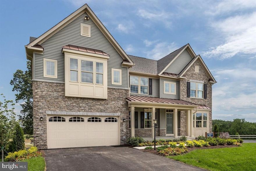 Ryan Homes newest community Spring Forge Estates has small town charm without compromising the convenience of dining, shopping and entertainment. You'll enjoy easy -access to US-30, State Route 116 and only 15 minutes to Rt 83 for easy commuting. The CORSICA offers up to 5BR/5BA has a floor plan you'll love. Enter through the family entry off the 2-car garage or the stately front porch. The inviting 2-story foyer directs you to a dining room, a living room, or a stunning great room. This impressive space flows seamlessly to the gourmet kitchen with large island and to the optional covered back porch. Upstairs, a loft is great for entertaining, while 3 bedrooms and a full bath offer private comfort. The luxurious Primary Bedroom features 2 walk-in closets and a double vanity bath. INCLUDED is a Finished Recreation  Room still leaving two huge storage areas. You also have the option to finish some of the storage space providing you with a home office & full bath. The Corsica is an instant classic. Customize with your options! Spring Forge Estates has 8 floorplans to choose from and other homesites are available. Photos are representative only.