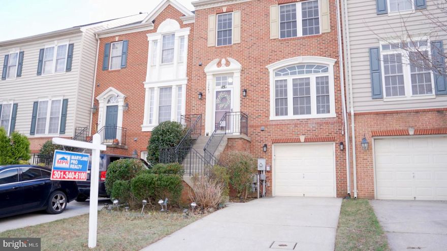 *Charming 3-level brick-front townhouse in Waverly Woods.

*3 beds, 2.5 baths, 1-car garage, walk-out rec room.

*Hardwood floors main & upper levels; updated kitchen with French hood (2021).

*Spacious deck overlooks private green space.

*Major updates: new roof, HVAC, water heater, fresh paint.

*Solar system reduces electricity costs.

*Community amenities: pool, tennis, gym, golf course.

*LOW HOA compared to similar homes nearby.
*Entry-level rough-in powder room used as storage; potential for future bath.
*Easy access to Routes 32, 29, 70 & 40.