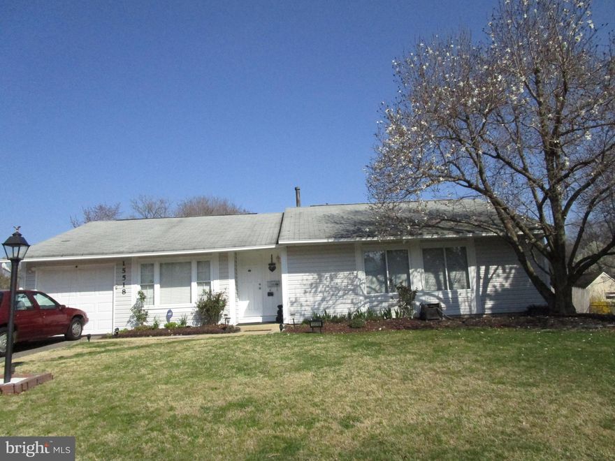 Incredible value! One level living with a contemporary flair! Rarely available 5 bedrooms! Soaring cathedral ceilings in the living room Lots of new carpet! Siding, soffits & gutters new in 2016. Furnace, A/C & water heater new in 2015. All appliances included! Attic storage above garage. Sun room addition overlooks spacious yard with fenced rear.