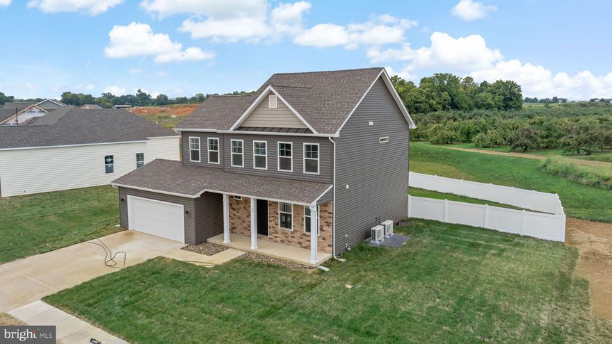 Under Construction....4 Bedroom/ 2.5 Colonial located close to Spring Mills. Features include Kitchen w/ granite countertops, island w/ high bar, pantry and stainless steel appliances, large Family Room w/ Cathedral Ceilings, breakfast area and formal dining rooms. The upper level has 4 bedrooms with primary bedroom offering full bath with tile shower and walk in closet. Home comes with full front porch w/ stone water table, concrete driveway, and 2-car garage w/ auto opener.   Interior Photos are similar construction