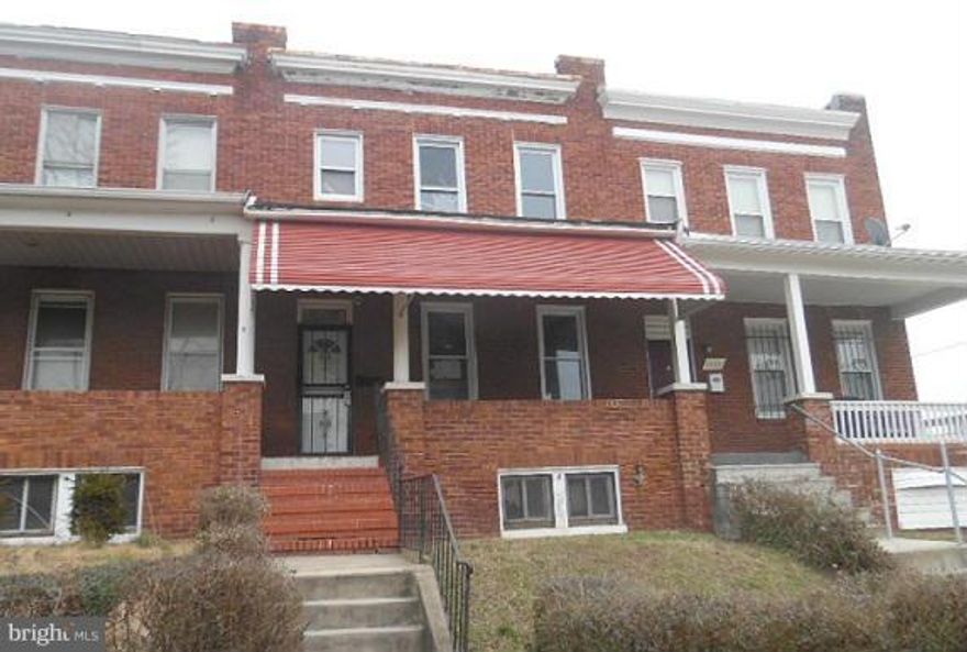 HUD Owned Home, case number 241-544208_. HUD Homes are sold "as is," FHA insurable with repair escrow, subject to appraisal. Don't miss out on this value priced home! Enjoy nice room sizes. Use the basement for extra storage and/or living space. Just a short drive to Downtown Baltimore.