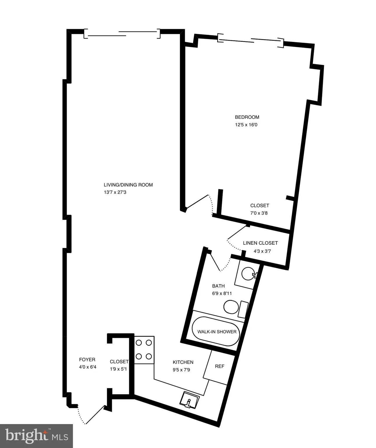 Washington, District Of Columbia 20005, United States, 1 Bedroom Bedrooms, ,1 BathroomBathrooms,Residential,Active,41619