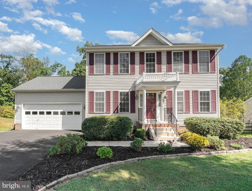 Discover the charm of this beautifully maintained three-level colonial home in the desirable Grandstaff North community of Lee' Hill. With 2,462 sq. ft. of finished living space, this residence features four spacious bedrooms(4th bedroom not to code) and three and a half bathrooms. The heart of the home is the family room off the kitchen with upgraded countertops and stainless steel appliances including a gas range.  Enjoy cozy evenings by the gas fireplace, or step outside to the expansive deck overlooking a serene backyard that backs to trees, providing a peaceful retreat. The fully finished walkout basement offers additional living space, while the attached two-car garage ensures convenience along with brand new asphalt driveway. Community amenities include a pool, clubhouse, walking paths & right down the street from Lee's Hill Golf Course.  All this and just mins. from shopping, VRE & I-95.