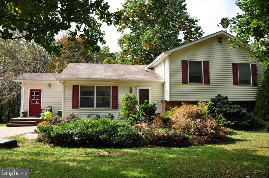 PRICE REDUCED $10,000!!!! PRIVATE DRIVE on 3+ acres in HEREFORD ZONE. 4 level Split w/ UPDATED KITCHEN-Granite Counters, Large Center Island, Custom Cabinetry, Mudroom Entry w/ cubbies, Wood Burning Stove, 3 level deck; AWESOME OUT BUILDINGS-includes DETACHED 2 CAR Heated GARAGE/WORKSHOP, Pole Barn, Barn w/ Stall for Small Livestock SCHEDULE A TOUR TODAY!