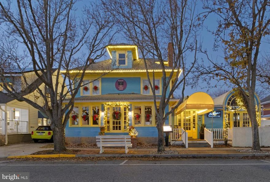 Real estate consists of two buildings located on oversized lots. Apartment and 5 grandfathered apartment licenses. Front Building Approximately 6600 Sq ft – 3 floors and basement; rear building approx. 1830 Sq Ft – two floors. One off Street parking space and additional parking space on street at end of driveway. A new Atrium Retractable Roof in on order and will be installed when completed by manufacturer. It is an upgraded version of the current roof. Both buildings have been completely renovated since ownership, including electrical, plumbing, heating and air conditioning etc. Business is also for sale.