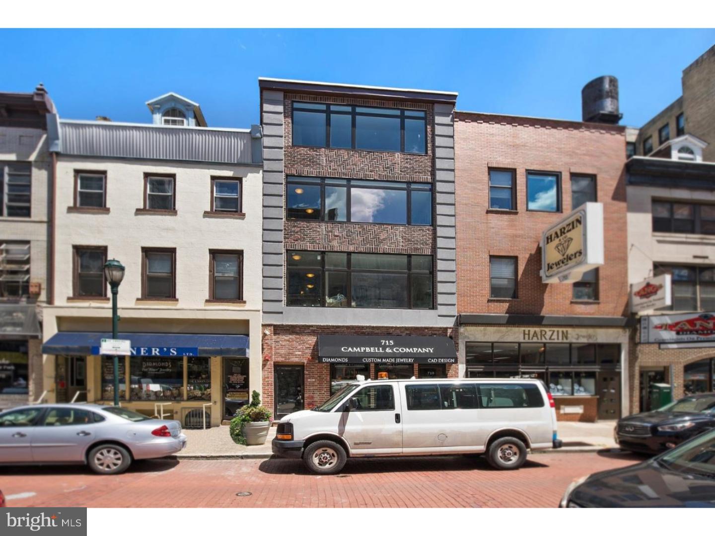 Location, Location, Location! Rare opportunity to own a beautiful and bright, income-producing building in a premier residential and commercial location. Boasting 6 residential units and 2 commercial spaces, totally renovated in 2017 and located in the heart of Philadelphia's historic Jewelers' Row. Each residential unit has elevator access and deluxe amenities including hardwood floors, central air, granite countertops, stainless steel appliances, and in-unit laundry. Tenants enjoy comfortable layouts with high ceilings, oversized windows and exposed brick. Easy walking distance to Washington Square and Independence Square Parks, Jefferson and Penn Medicine, award-winning Philly restaurants like Morimoto, Vetri, Amada and Talula's Garden, grocers - Whole Foods and Di Bruno Brothers, coffee shops - La Colombe and Starbucks, plus a variety of shopping. The building is near major city transportation routes that link it easily to universities, museums, hospitals, corporate offices, and City Hall. Please note, businesses are not for sale. Commercial tenants are on long-term leases. Building is separately metered and sprinklered.