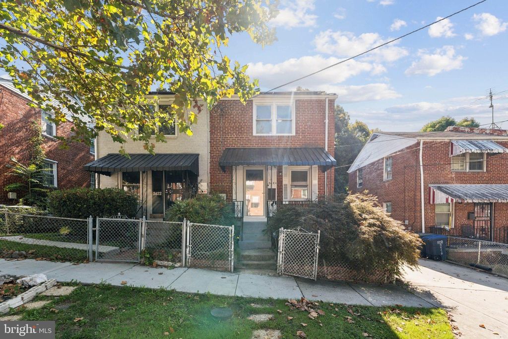 Photo of 3424 24th Street SE, WASHINGTON, DC 20020 (MLS # DCDC2226278)