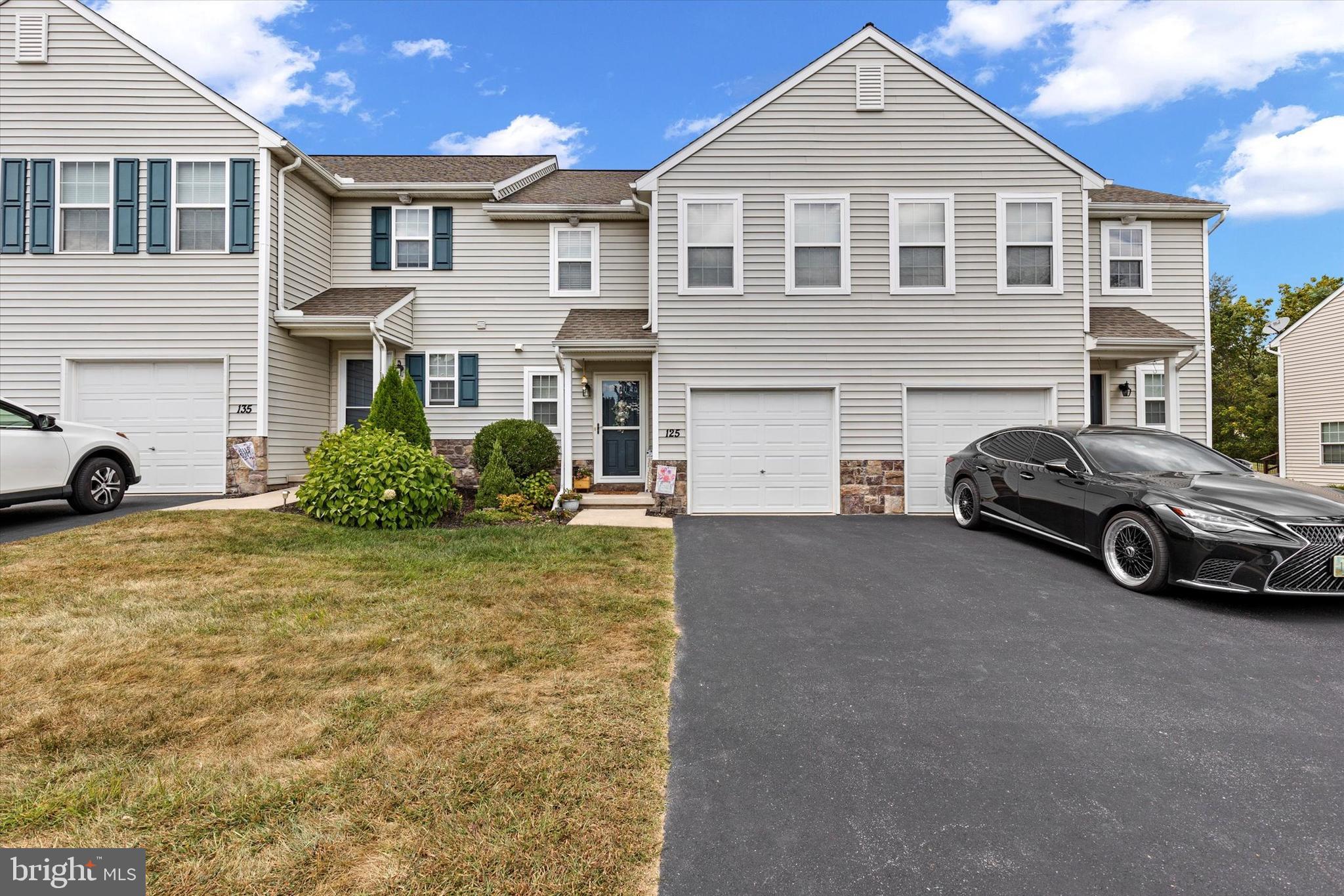 Welcome to 125 Cedar Run Drive, a well-cared-for 3 bedroom, 2.5 bath townhome in York. This move-in ready home offers a thoughtful layout with spacious living areas, a fully finished basement, and fresh carpet on the stairs and lower level. The kitchen has been updated with a new sink, dishwasher, and oven, making it both functional and inviting. Upstairs, you’ll find three comfortable bedrooms, including a primary suite with its own full bath. The HOA covers lawn care, hedge trimming, trash, and snow removal—providing low-maintenance living in a convenient location.