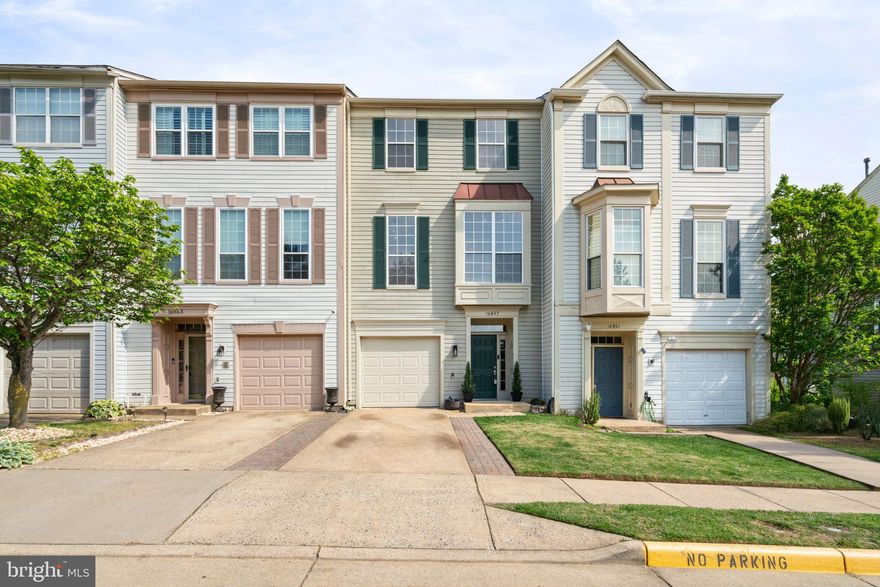 Welcome home to this beautiful 2-bedroom, 2 full and 2 half bath, Pulte townhome, located in the highly sought-after River Oaks community. This home offers the same generous square footage, and more, as the 3-bedroom models!! The main level has an inviting open-concept design, featuring a spacious living room with hardwood floors and a separate formal dining area. The lovely kitchen is designed with plenty cabinetry, modern appliances, and breakfast bar. Retreat upstairs to a luxurious primary suite complete with vaulted ceilings, a spa-inspired en-suite bath with dual sinks, a soaking tub, separate shower, and a large walk-in closet. A second bedroom with its own private full bath offers flexibility for guests, family, or even a home office setup. Finished lower level provides a large recreation room — ideal for a media room, home gym, play area, or additional work-from-home space — along with a convenient half bath and access to the attached 1-car garage. Sizable deck, perfect for relaxing, grilling, or enjoying your morning coffee. New locks, new carpet, freshly painted interior, deck and fence freshly painted, and new toilets. Custom closets. New ceiling fans. Fireplace cleaned and serviced. New recessed lighting throughout. Residents of River Oaks enjoy access to a wealth of amenities with clubhouse, community events, pool, three tennis courts, numerous tot lots, and a doggie park. Talk about a great location, conveniently located near commuter lots, I95, and Route 1. Just minutes from Potomac Mills Mall and Stonebridge Town Center, short drive to Quantico Marine Base, Ft Belvoir, and The Pentagon. Open house Saturday, 1-3, and, Sunday, 1-4p. Please remove shoes or use shoe covers provided.