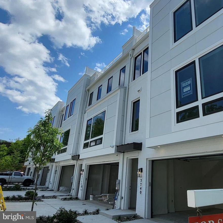 NEW CONSTRUCTION TOWNHOME RENTAL in CHEVY CHASE, MD, FOR IMMEDIATE DELIVERY! Welcome to your dream home! This stunning, newly-built residence is located in the prestigious neighborhood of Creekside in Chevy Chase, Maryland. Offering a modern and elegant design, this home boasts an array of luxurious features that will exceed your expectations. This expansive home offers over3,000 square feet of living space, providing ample room for your family to thrive. With 5 bedrooms, including a lavish primary suite, there is plenty of space for everyone to have their own sanctuary.
4 full bathrooms and 1 half bathroom, each impeccably designed with high-end fixtures and finishes.
The kitchen is a chef's dream, featuring top-of-the-line stainless steel appliances, custom cabinetry, an oversized island, and a walk-in pantry. The open concept layout on the main level creates a seamless flow between the kitchen, living room, and dining room, perfect for entertaining guests. The abundance of windows allows natural light to flood the interior, creating a warm and inviting atmosphere.
The outdoor features a rear deck, and covered patio, perfect for outdoor dining and entertaining. The 4th floor loft offers incredible views to Rock Creek Park.  The attached 2-car garage provides convenient parking and storage space. Bring your EV and charger! We'll provide a pre-wire for your charger making for seamless setup. Located close to downtown Bethesda, Friendship Heights, and Washington, D.C., offering easy access to shopping, dining, Amazon Fresh, Starbucks, Ritz Carlton Residences, Hiking and Biking Trails and entertainment options. Don't miss out on this rare rental offering! Contact us today to schedule a private showing and make this your new home.