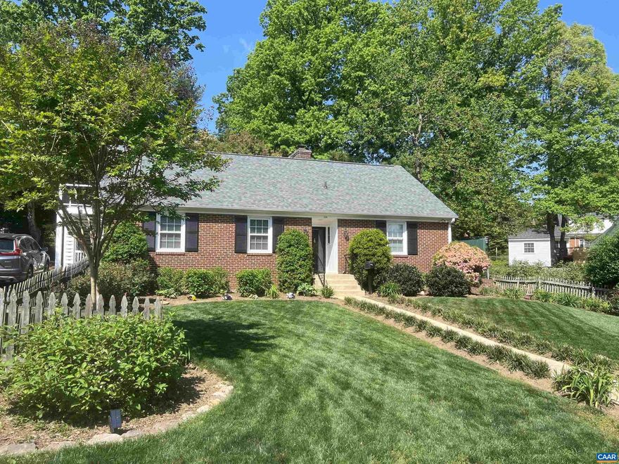 UVA Alert! Charming four bedroom, three bath home located in the coveted Lewis Mountain area Neighborhood. Short walk to Grounds as well as all UVA sports fields and shops. Recently renovated from top to bottom. The homes first floor consists of a large living room with fireplace, spacious dining room, a beautifully updated kitchen, study, main bedroom suite, another bedroom and full bathroom. The second floor get away has a recreation room, bedroom, full bath and a sun lite balcony. Backyard is a peaceful setting for fun or relaxation. This home can be rented completely furnished.