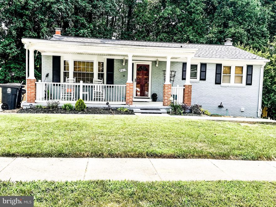 Welcome home to this cozy single family home in Clinton, MD! Fantastic location close to schools and major commuting routes. This home features 5 bedrooms and 3  bathrooms on 2 finished levels and it is beautifully landscaped with a covered porch. Main level boasts a large kitchen with a bay window, new roof, outdoor entertaining on deck and wood lined back yard. Some furniture conveys.  Bedroom down stairs furniture bed, dresser, night stand, and black entertainment center convey with property.