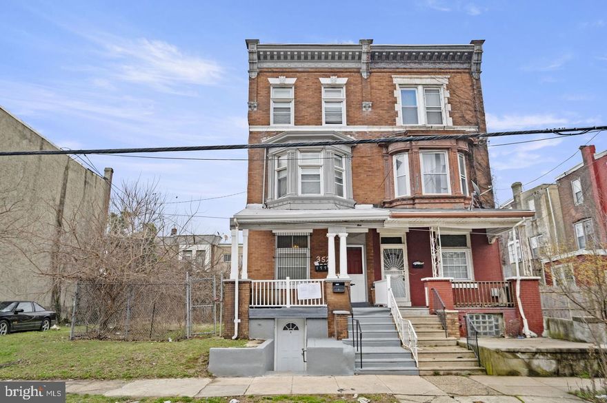 Well-kept 5-unit multifamily in North Philadelphia delivering stable, program-backed income. Property is fully leased, with a third-party housing program covering 100% of contract rents, lowering collection risk and supporting consistent cash flow. Practical 1BR + studio mix and straightforward systems make this an easy, long-term hold. Prime connectivity near Broad Street transit, Roosevelt Blvd, neighborhood retail, and key bus routes sustains demand. Light interior refreshes can optimize rents over time. Offered individually or as part of a three-property, 14-unit package with 2122 W Estaugh St and 1729 W Erie Ave. Financials available on request.