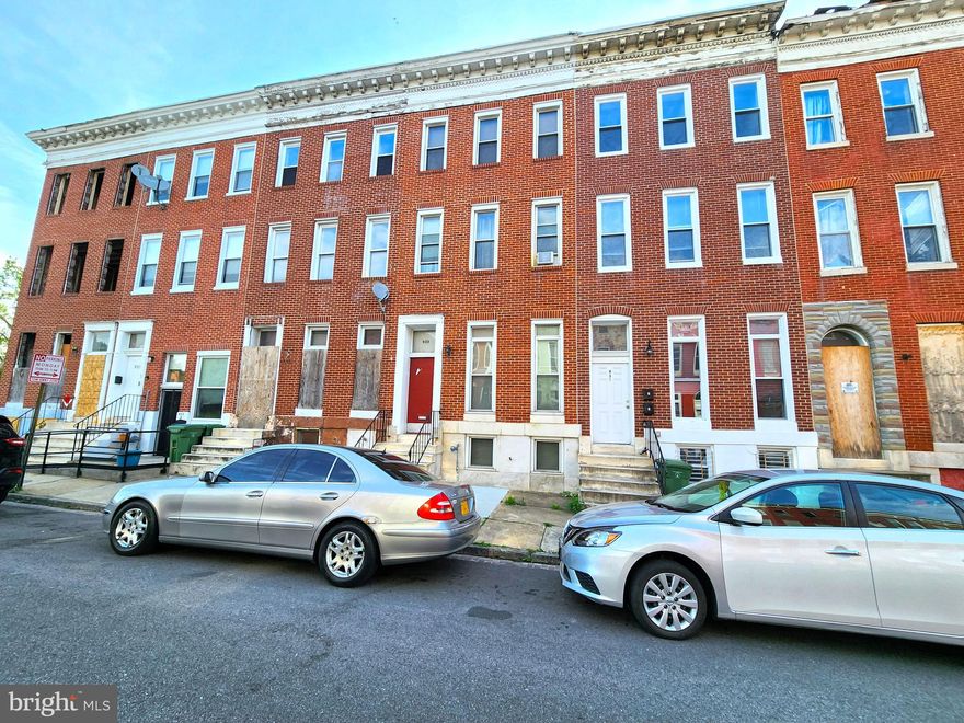HOUSING AUTHORITY OF BALTIMORE CITY OFFICIAL ONLINE AUCTION. Bidding begins 5/30/2025 @ 10:00 AM. Bidding ends 06/03/2025 @ 11:05 AM. List Price is Suggested Opening Bid. Deposit: $5,000. Deposit to increase to 10% of the purchase price within 48 hours of the auction ending, if applicable. This 3-story townhouse is located in the Sandtown-Winchester neighborhood of Baltimore. The area is conveniently situated near several notable locations, including the West Baltimore MARC Station and Grace Medical Center. The nearest major traffic artery, N Fulton Ave, provides easy access to the rest of the city.
